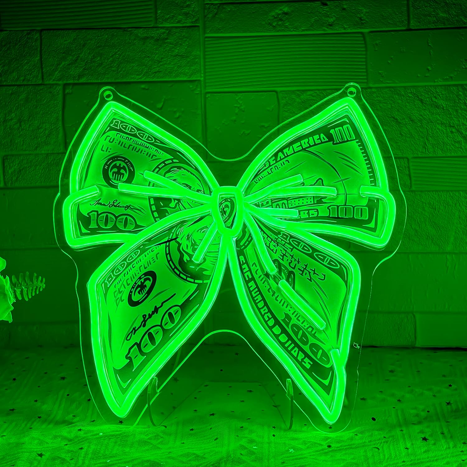 Party Games Shop - Money Neon Sign USB Powered LED
