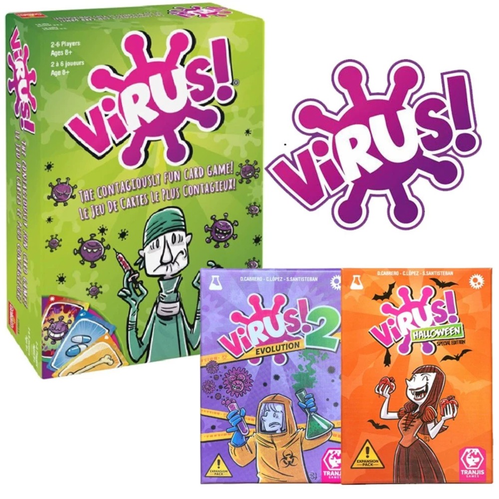 Party Games Bridal Shower - Interesting Virus Card Game & Virus