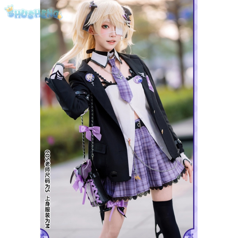 Party Games Shop - Fischl Cosplay Costume Game Genshin Impact