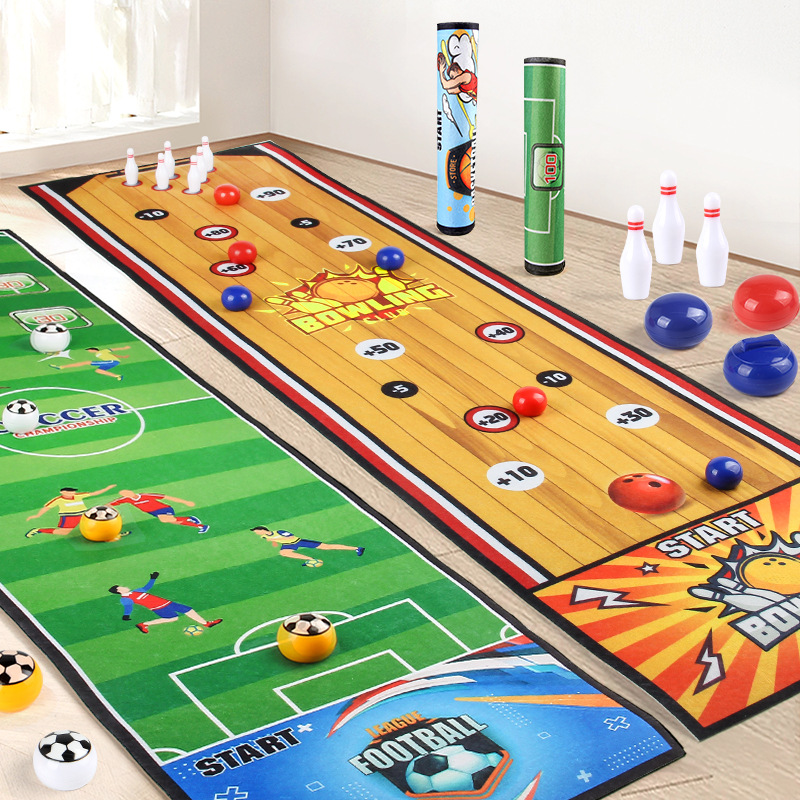 Party Games Indoor - Children Interactive Social Curling Soccer Board