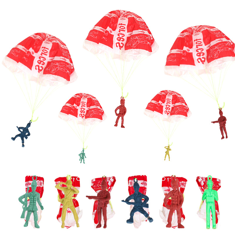 Party Games Gender Reveal - 10pcs Plastic Ejecting Parachute Toy Outdoor
