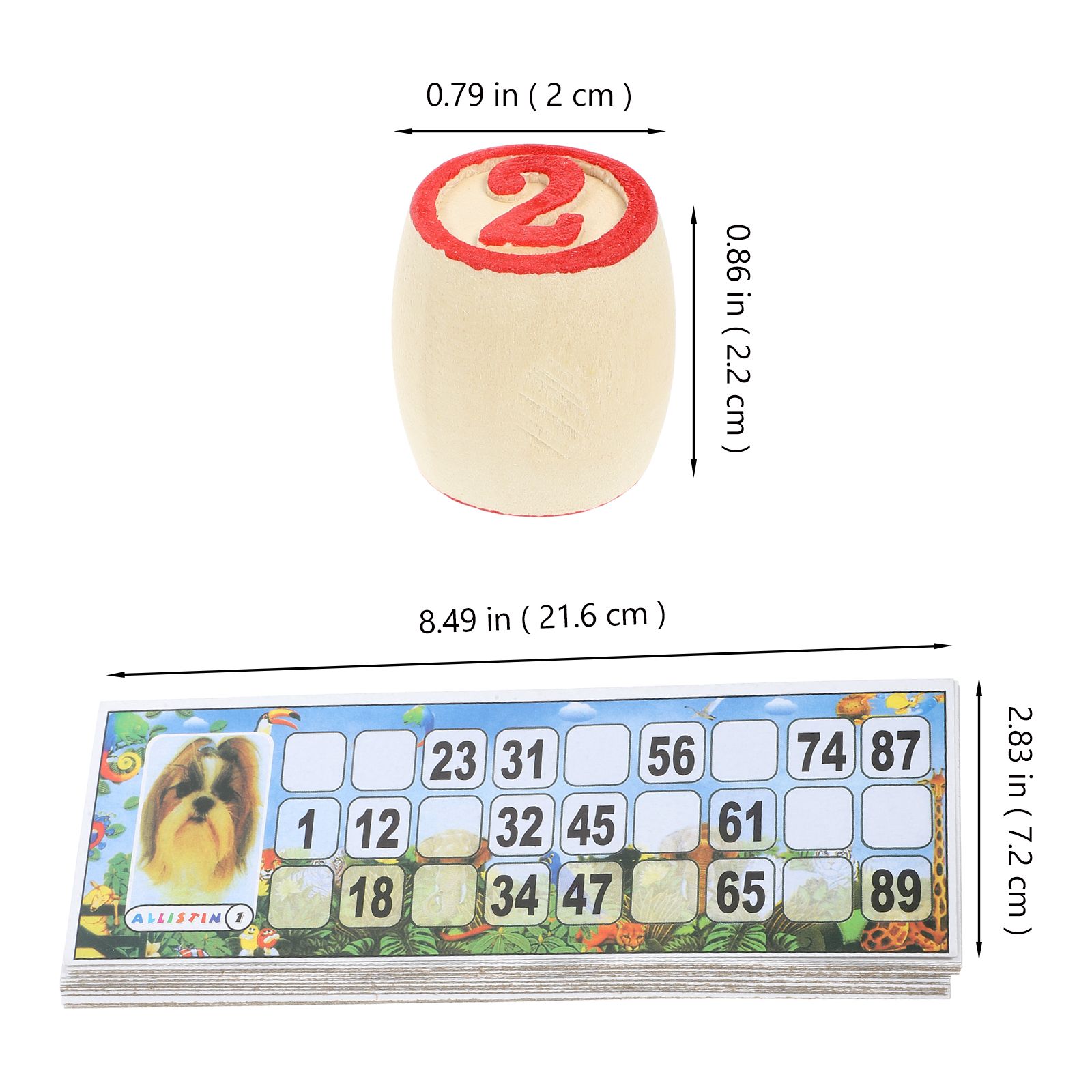 1 set Wooden Number Chess Piec - Party Games Bingo 评论和价格