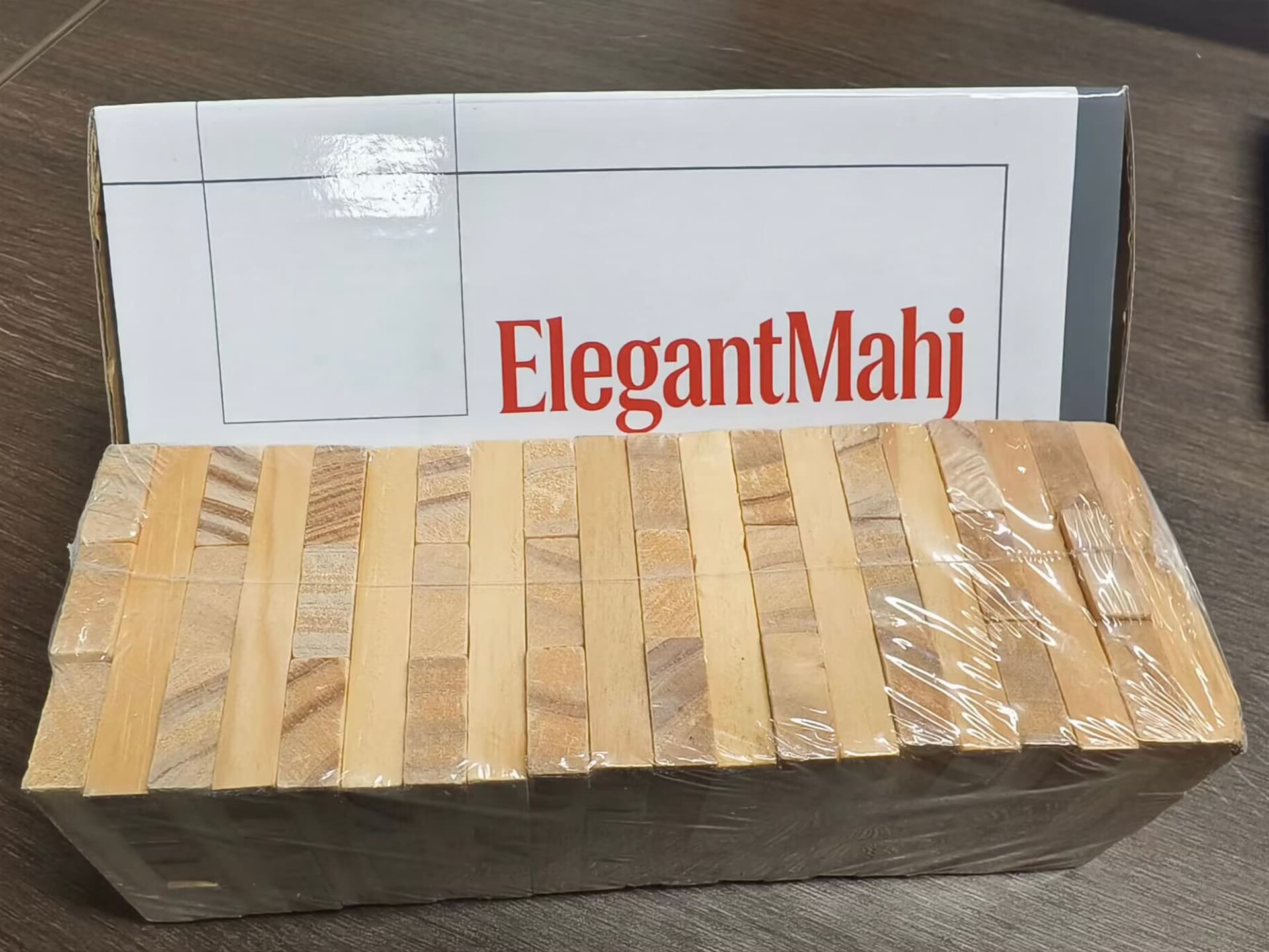 ElegantMahj Timber Tower Wood  - Party Games Indoor 评论和价格
