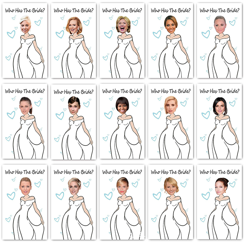 New Bridal Shower Games - Who  - Party Games Bachelorette 评论和价格