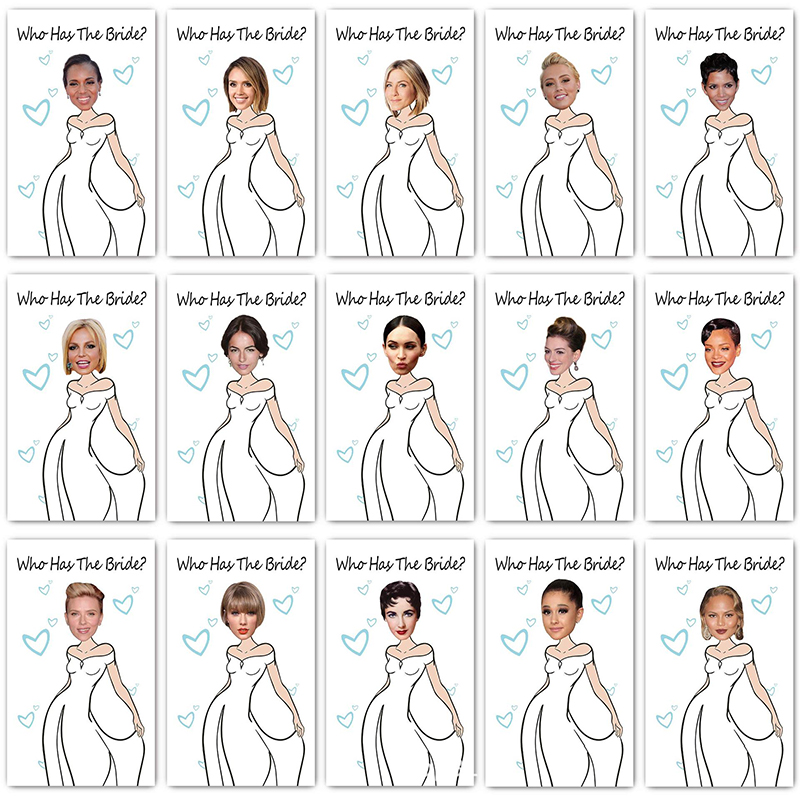New Bridal Shower Games - Who  - Party Games Bachelorette 评论和价格