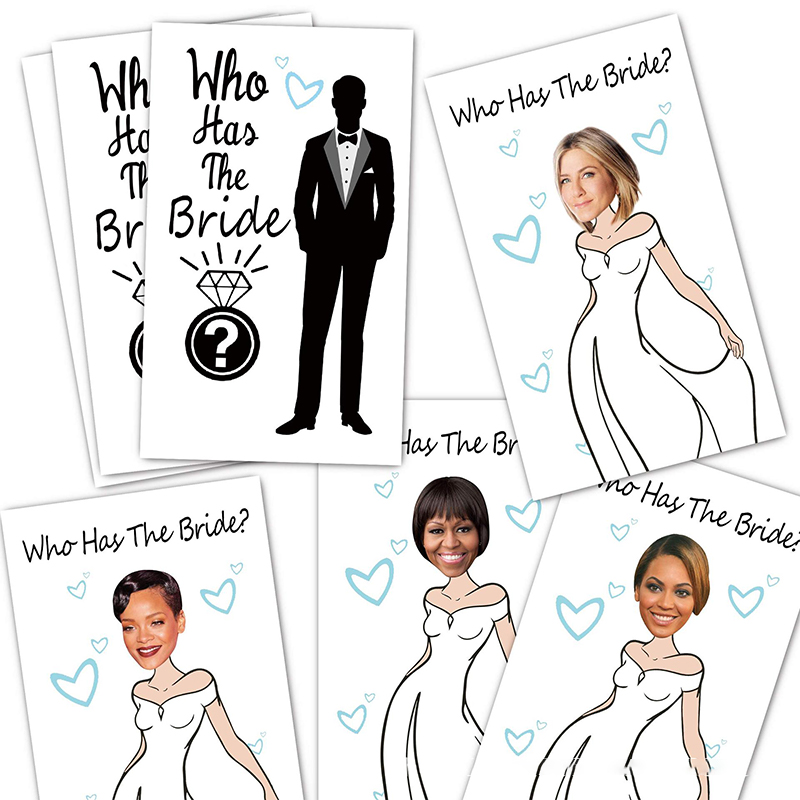 New Bridal Shower Games - Who  - Party Games Bachelorette 评论和价格
