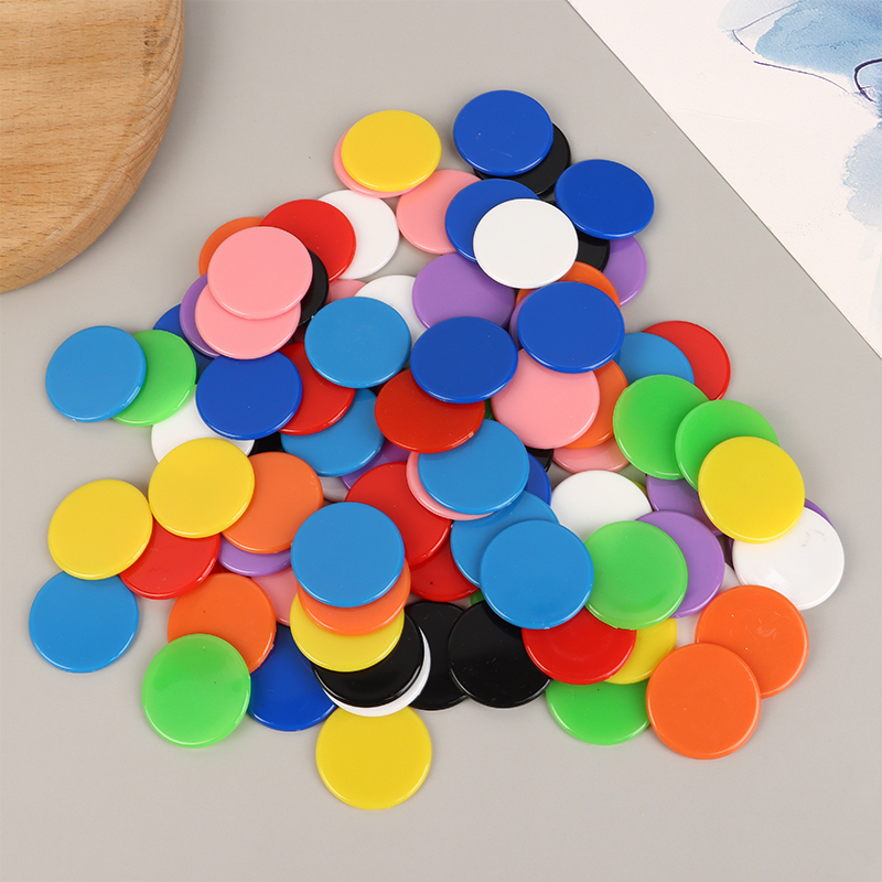 100Pcs 25mm Montessori Learnin - Party Games Bingo 评论和价格