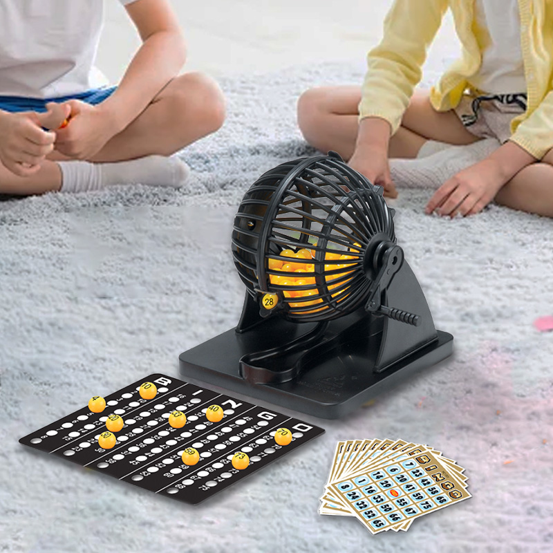 Bingo Lottery Machine Cage Swe - Party Games Bingo 评论和价格