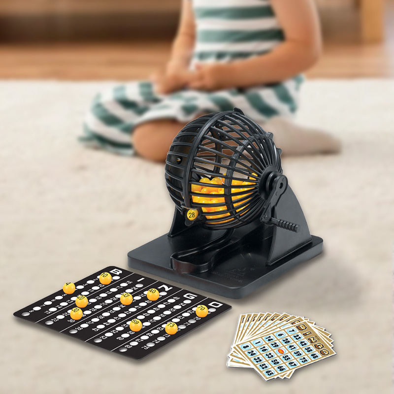 Bingo Lottery Machine Cage Swe - Party Games Bingo 评论和价格