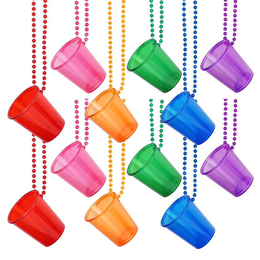 12pcs Beaded Necklace Plastic  - Party Games Bachelorette 评论和价格