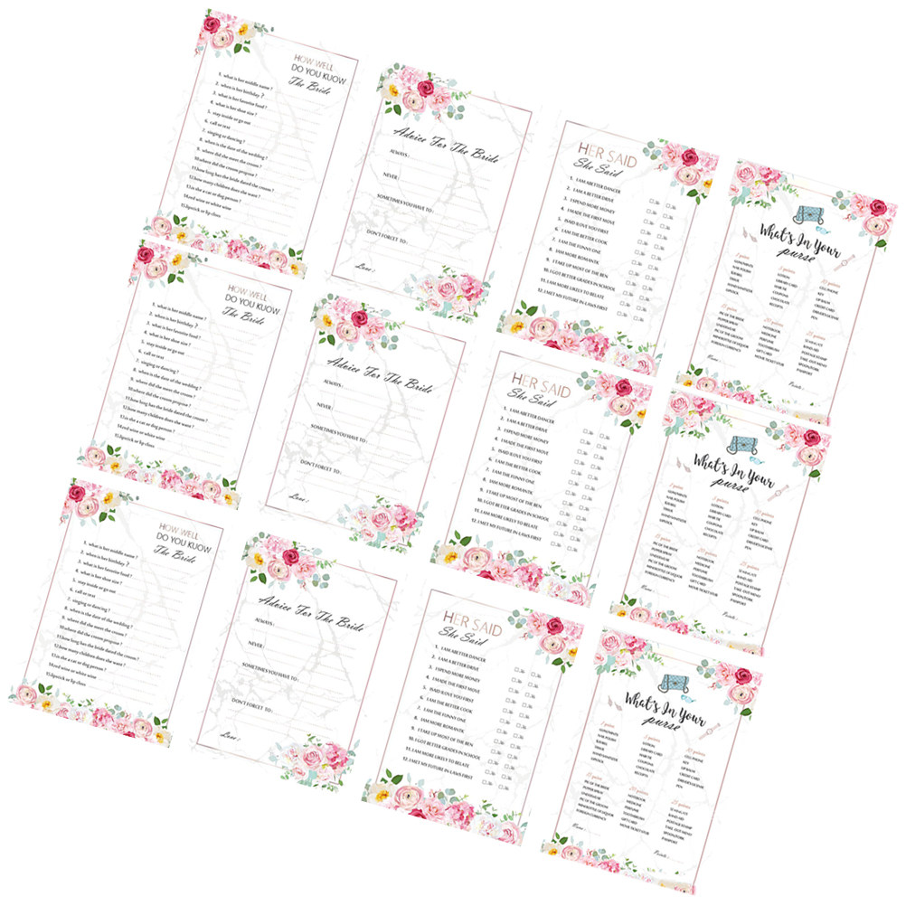 48 Pcs Bachelorette Card for B - Party Games Bachelorette 评论和价格