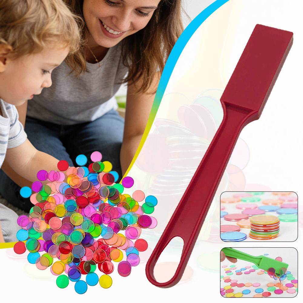 Montessori Magnetic Chips for  - Party Games Bingo 评论和价格
