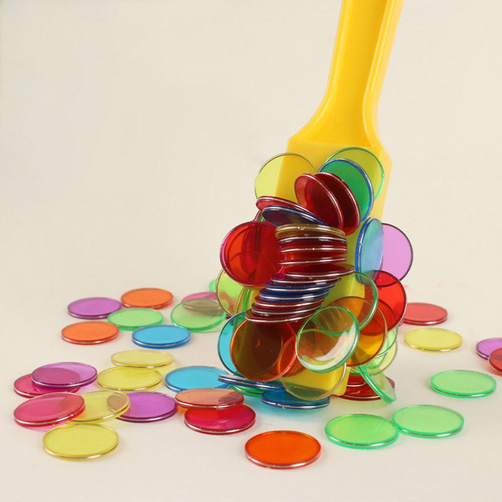 Montessori Magnetic Chips for  - Party Games Bingo 评论和价格
