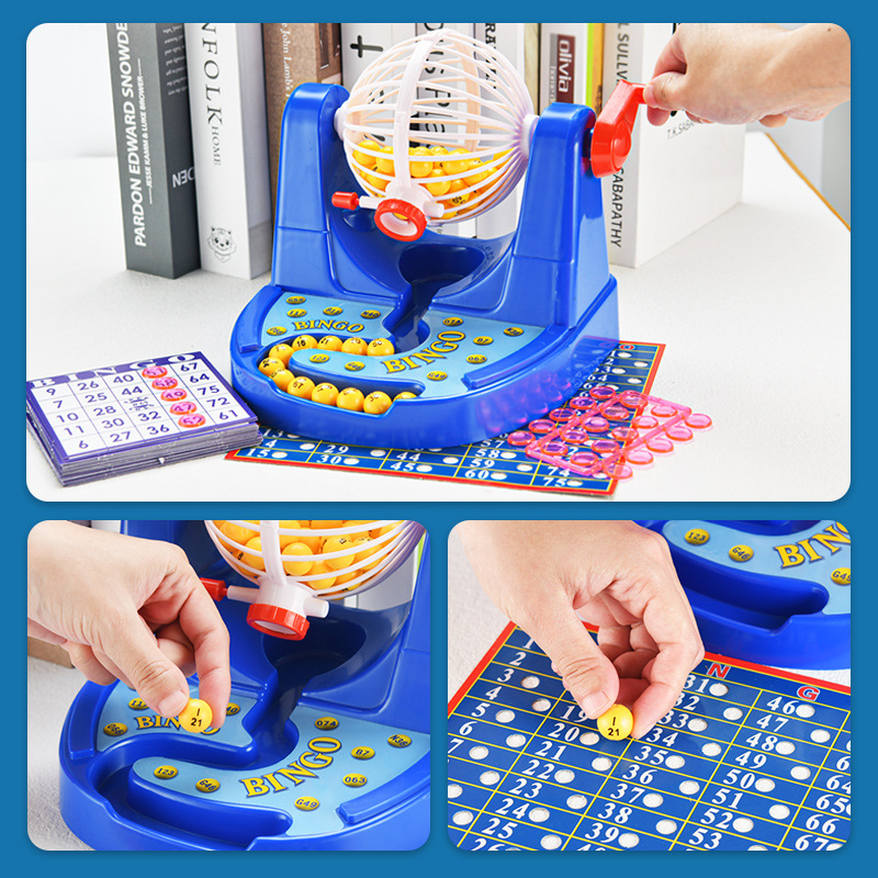 Classic Bingo Lottery Number D - Party Games Indoor 评论和价格