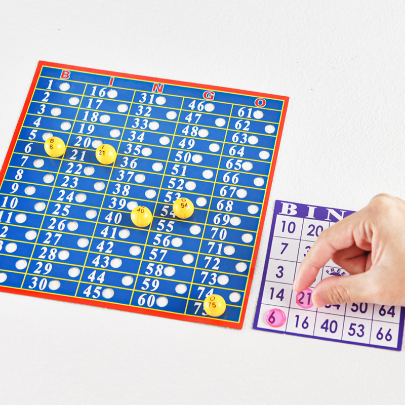 Classic Bingo Lottery Number D - Party Games Indoor 评论和价格