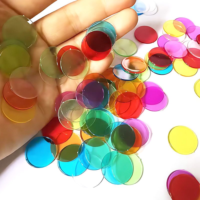 100/200PCS 19mm Round Count Ch - Party Games Bingo 评论和价格