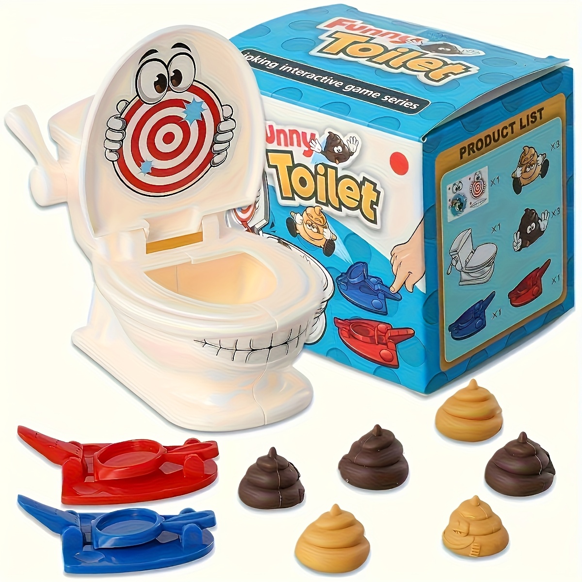 Mini Toilet Anti Stress Toys T - Party Games Indoor 评论和价格