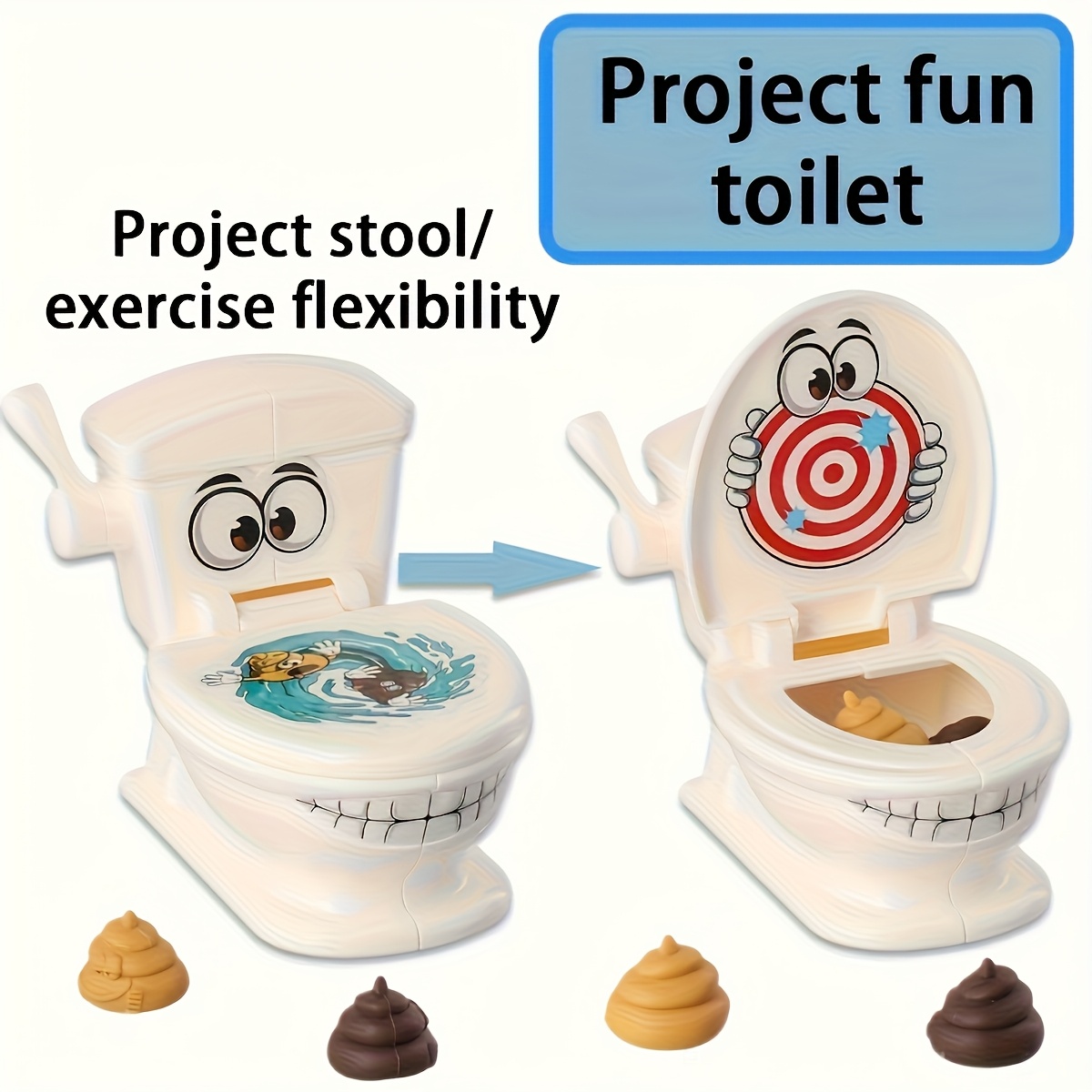 Mini Toilet Anti Stress Toys T - Party Games Indoor 评论和价格