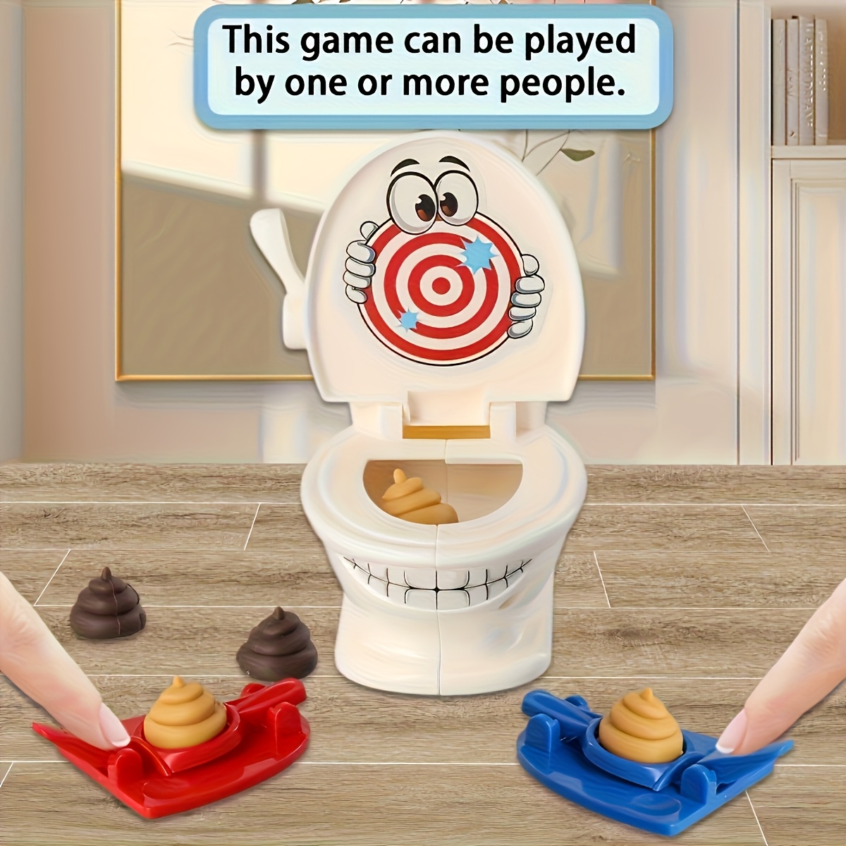Mini Toilet Anti Stress Toys T - Party Games Indoor 评论和价格