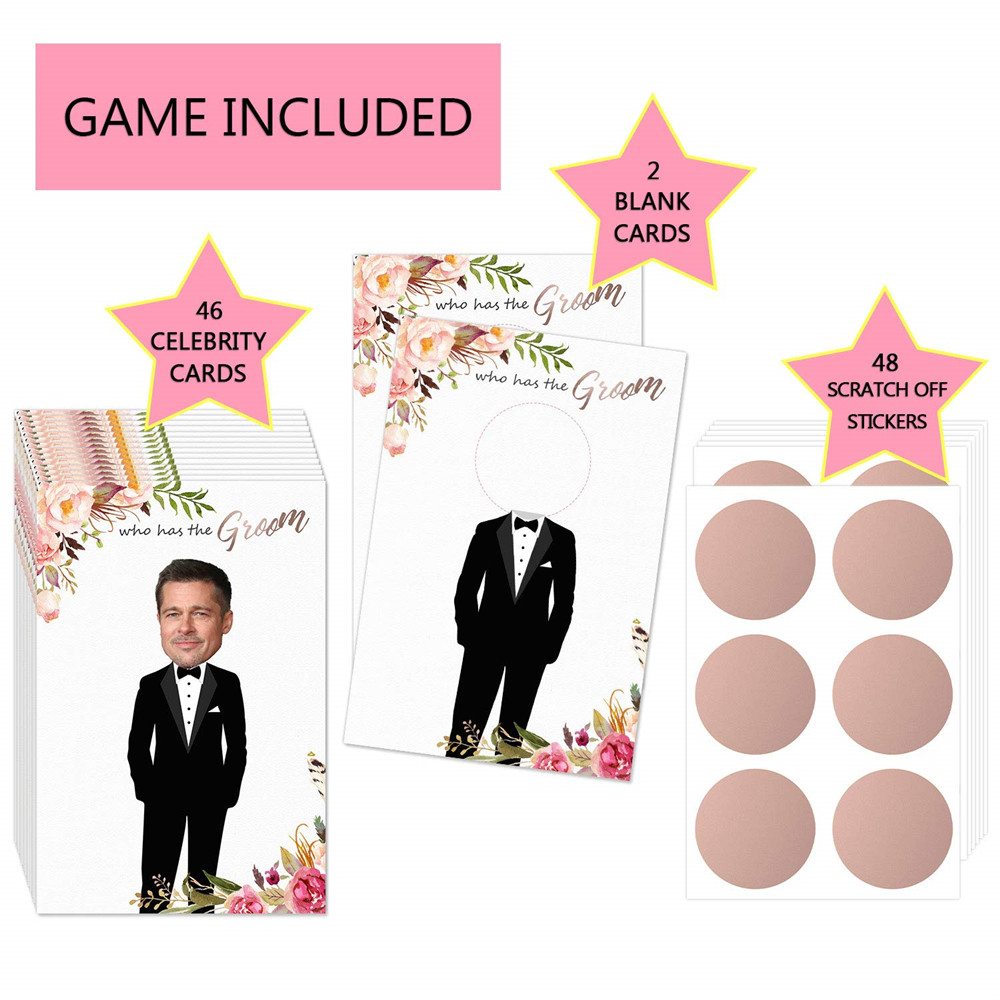 Bridal Shower Games - Who Has  - Party Games Bachelorette 评论和价格
