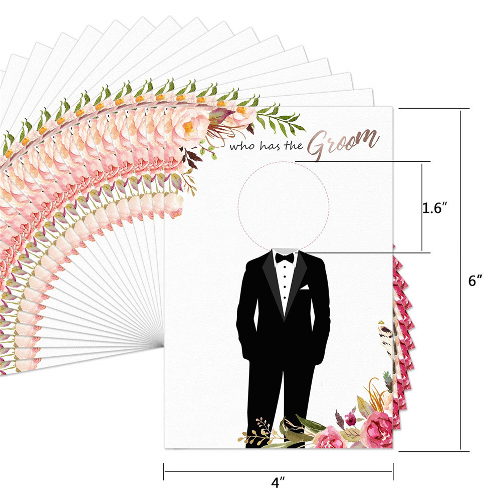 Bridal Shower Games - Who Has  - Party Games Bachelorette 评论和价格
