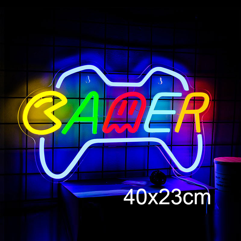 Game Led Neon Sign Light Custo - Party Games Shop 评论和价格