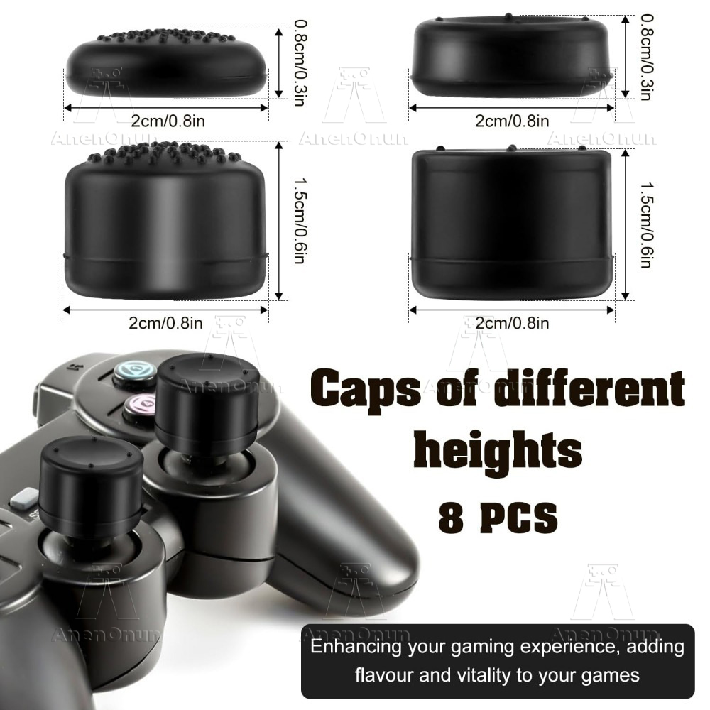 8PCS Thumb Grip Caps Controlle - Party Games Playstation 评论和价格