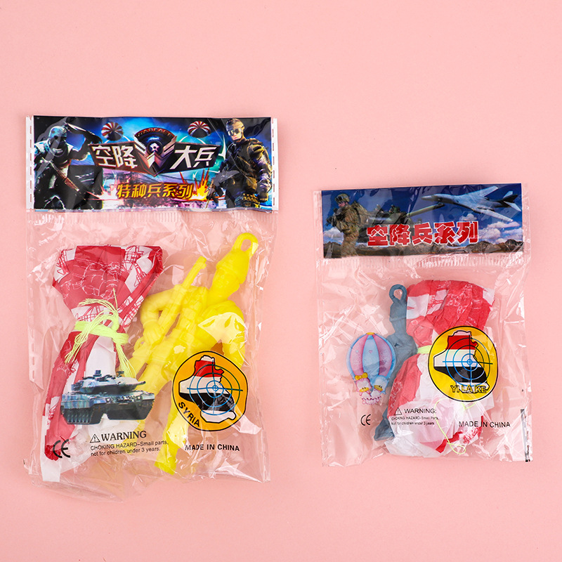 10pcs Plastic Ejecting Parachu - Party Games Gender Reveal 评论和价格
