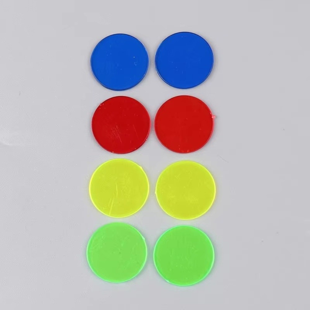 100Pcs New Plastic Round Count - Party Games Bingo 评论和价格