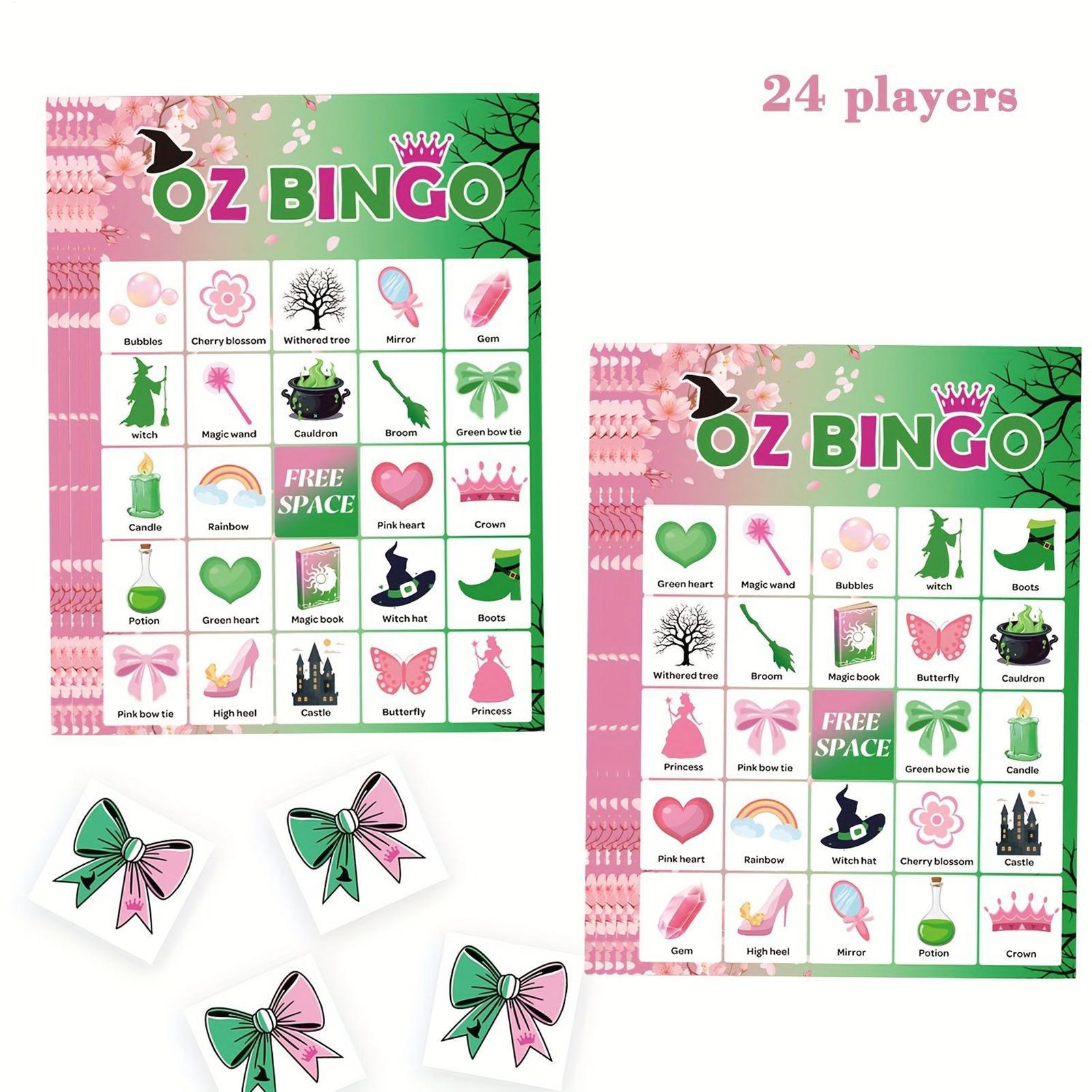 Halloween Bingo Game for Kids  - Party Games Bingo 评论和价格