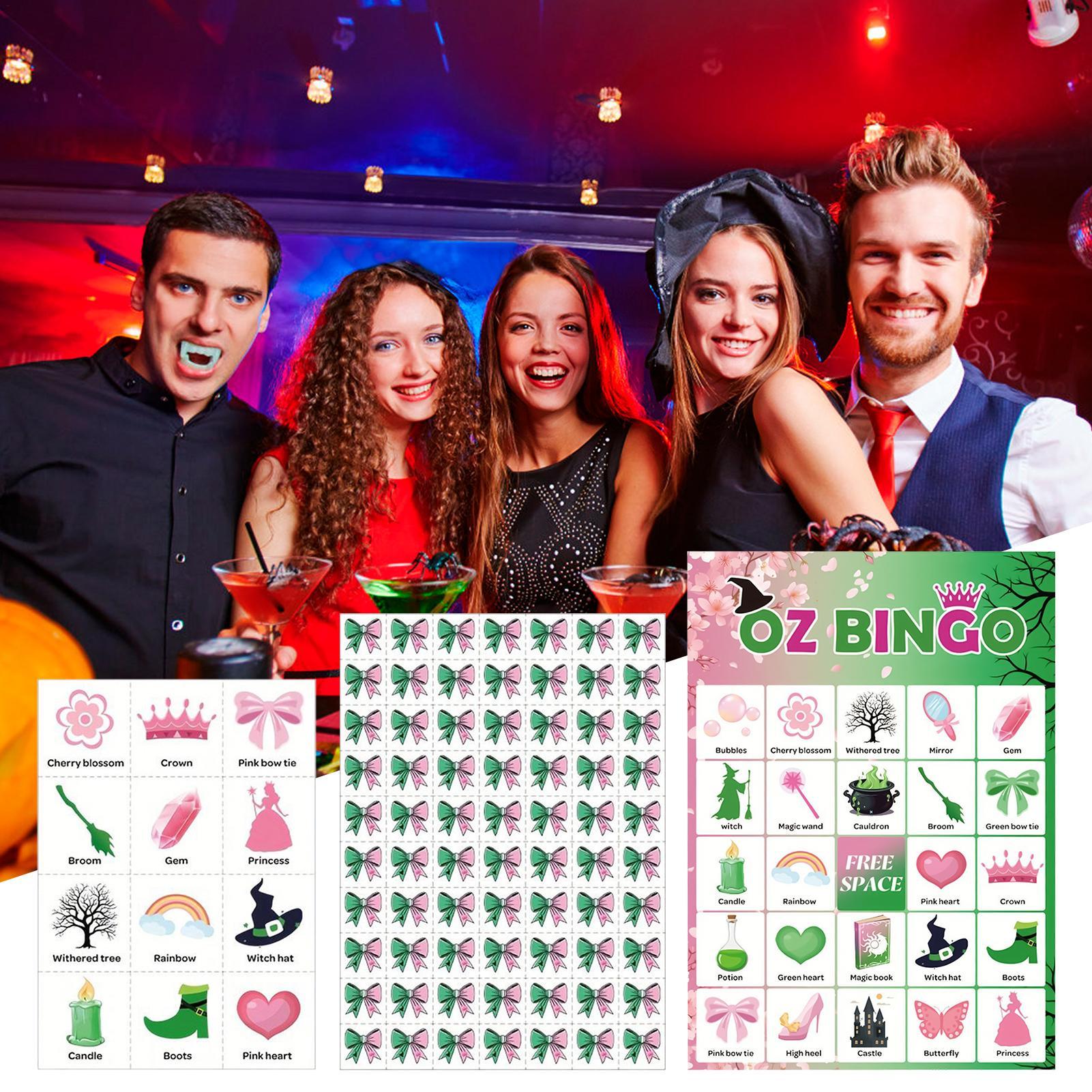 Halloween Bingo Game for Kids  - Party Games Bingo 评论和价格