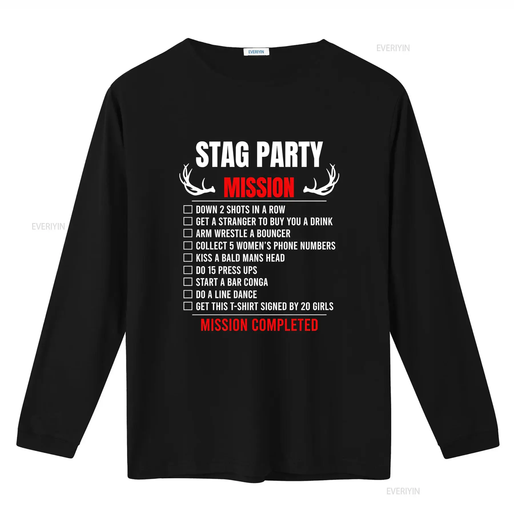 Men's Stag Party T Shirt with  - Party Games Bachelorette 评论和价格