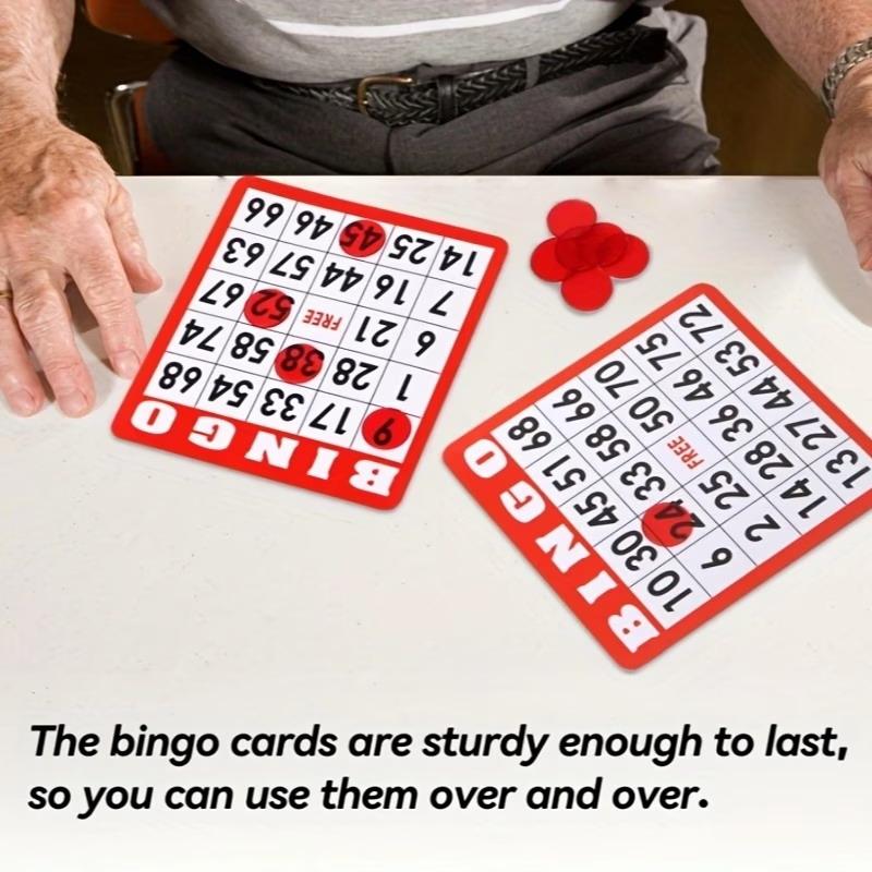50/100Pcs Non Repeating Bingo  - Party Games Bingo 评论和价格