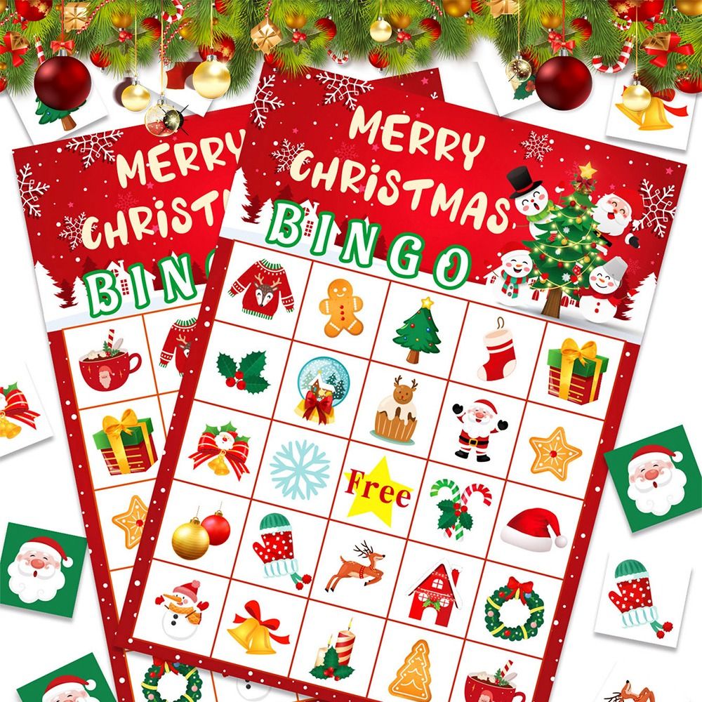 New Merry Christmas Christmas  - Party Games Bingo 评论和价格