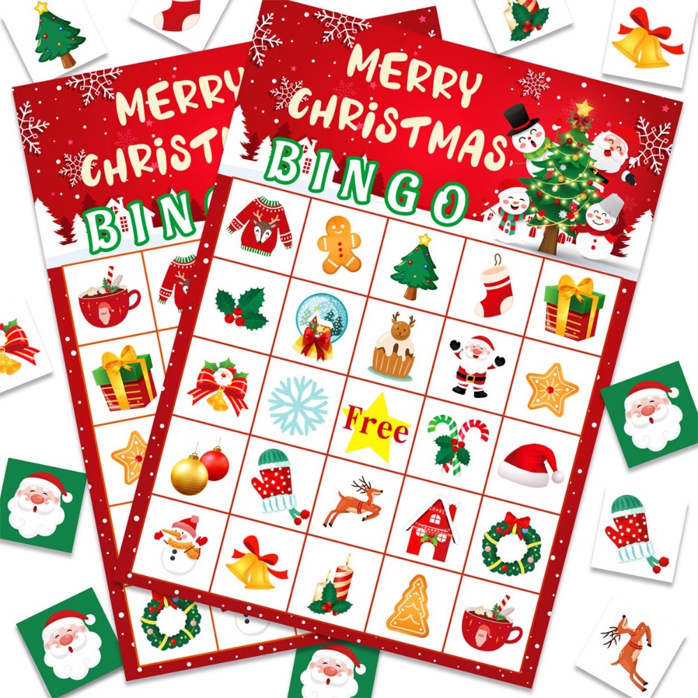 New Merry Christmas Christmas  - Party Games Bingo 评论和价格