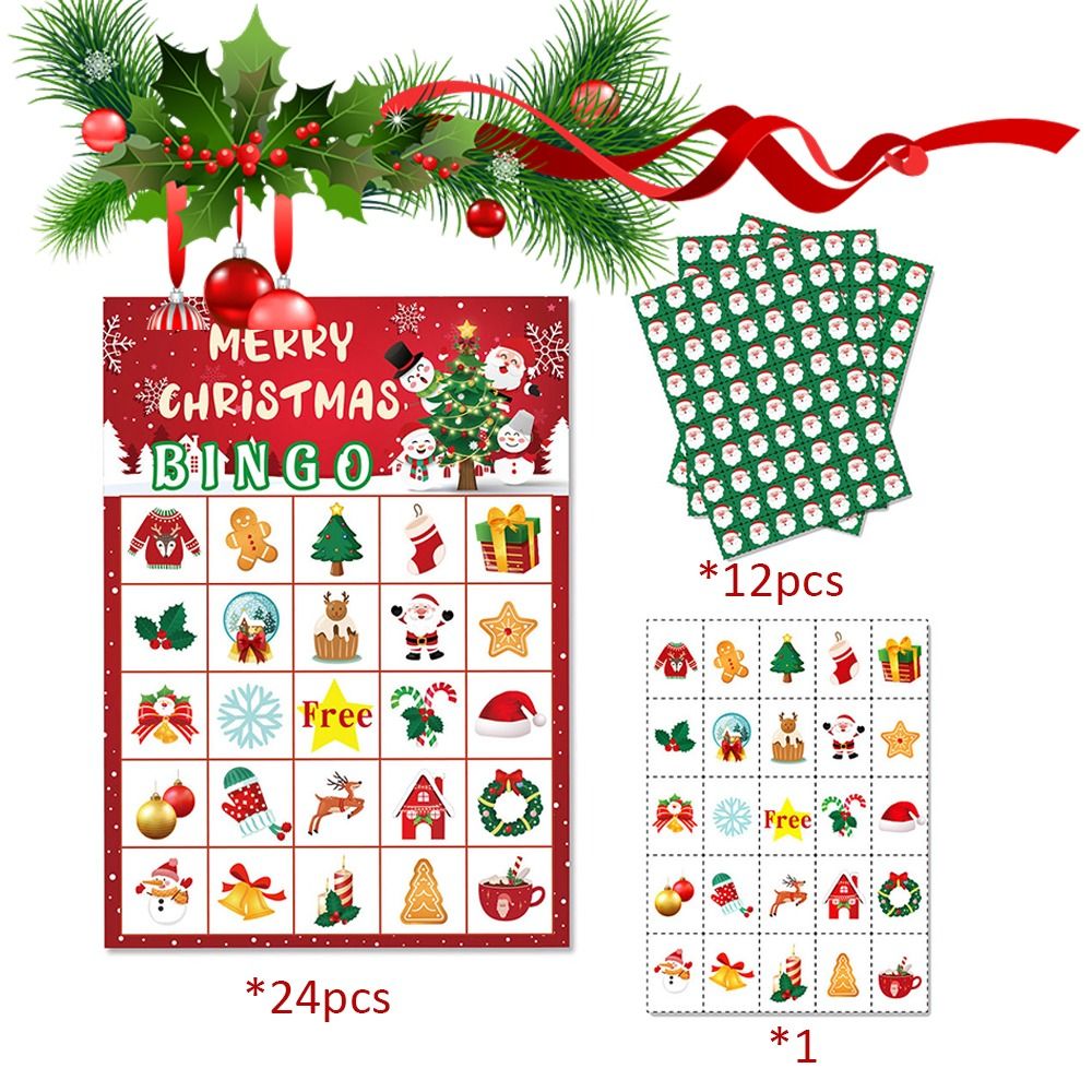 New Merry Christmas Christmas  - Party Games Bingo 评论和价格