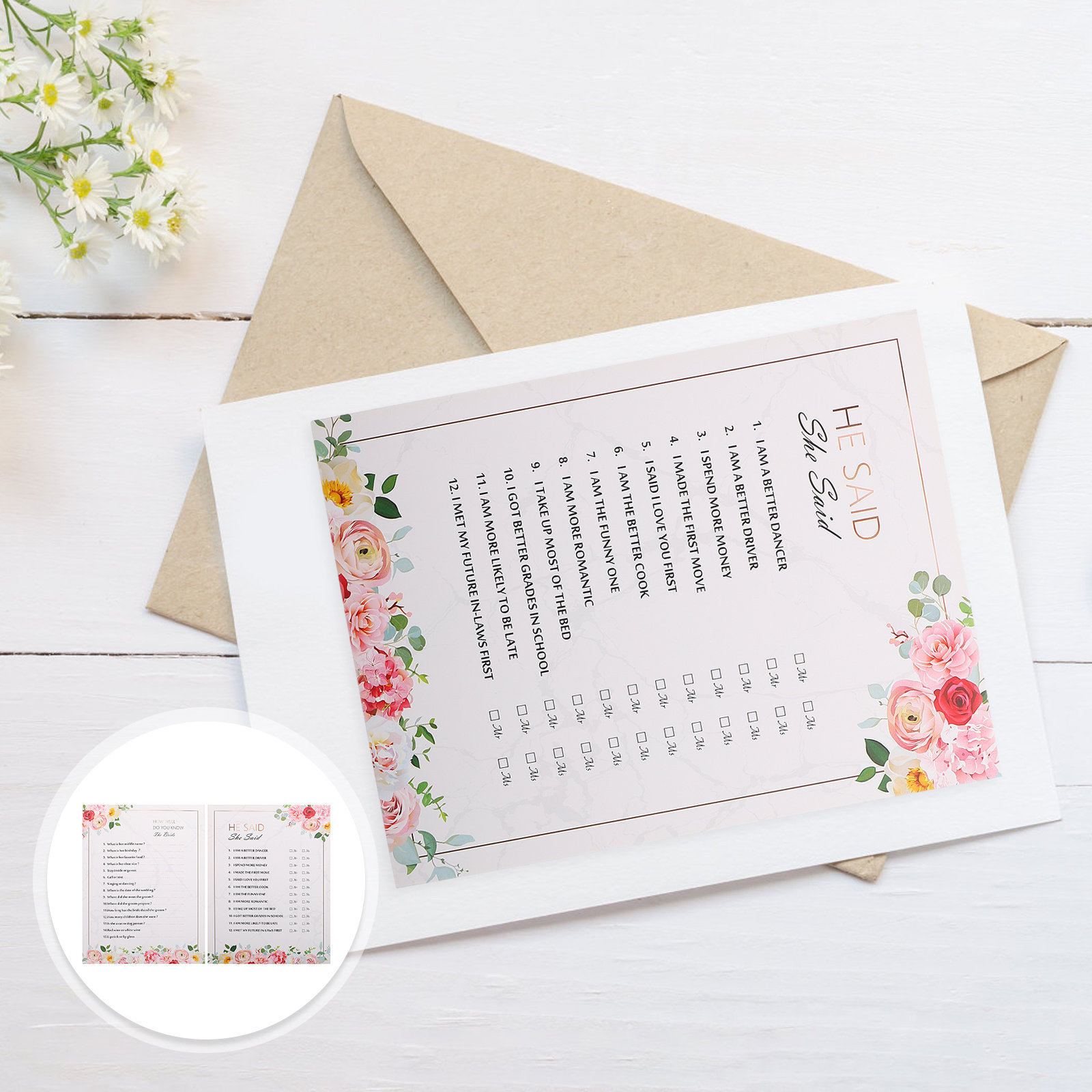 20Pcs Question Game Cards Enga - Party Games Bachelorette 评论和价格