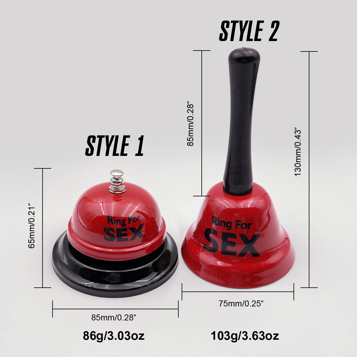 Sex Bell Ring Toy Game Novelty - Party Games Bachelorette 评论和价格