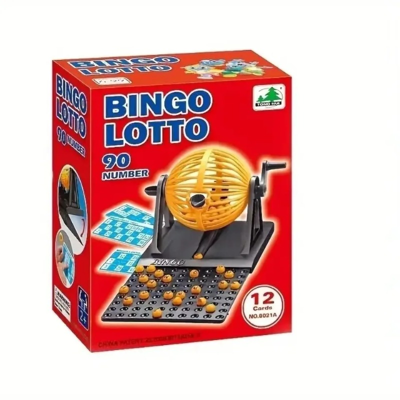 Deluxe Bingo Game Set with Cag - Party Games Bingo 评论和价格