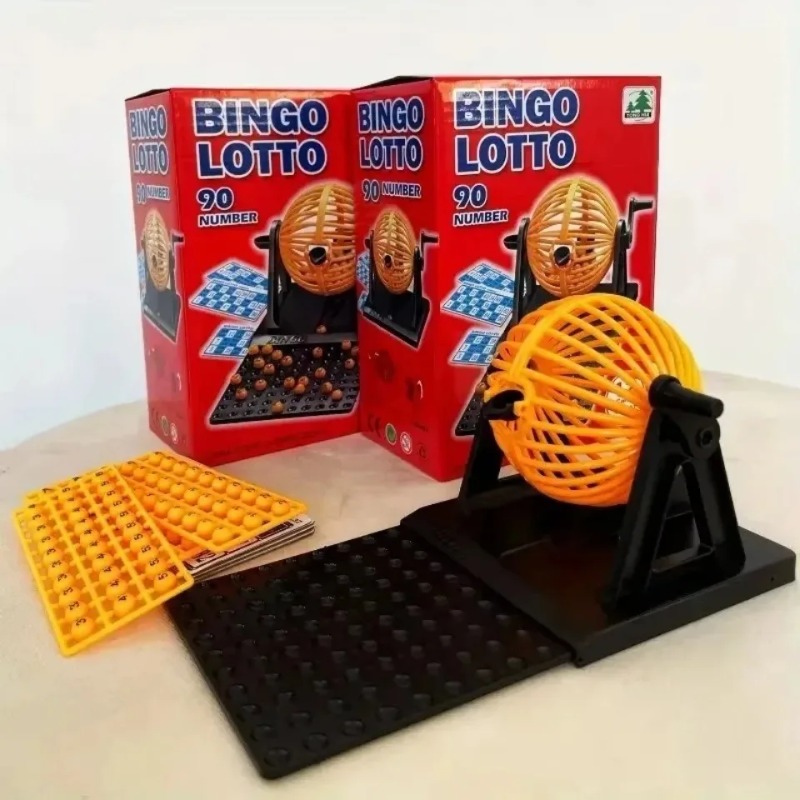 Deluxe Bingo Game Set with Cag - Party Games Bingo 评论和价格