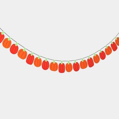 22 Count Pumpkin Garland Party - Party Games Bridal Shower 评论和价格