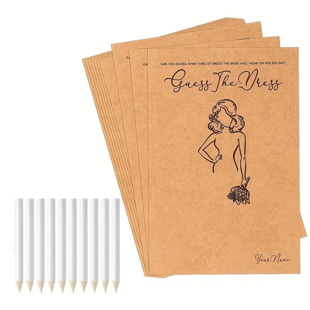 Runto 10Set Funny Guess The Dr - Party Games Bridal Shower 评论和价格